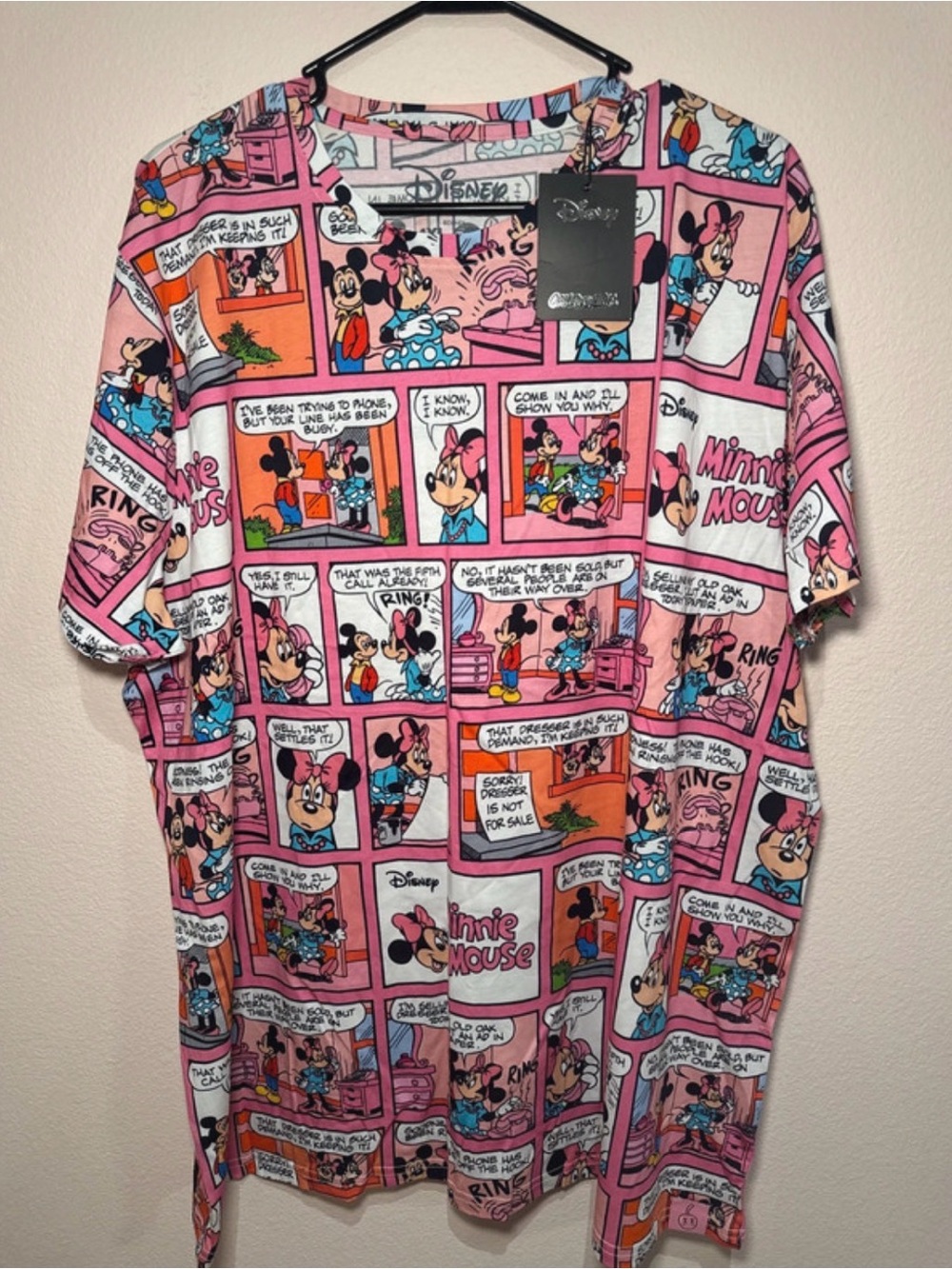 Cakeworthy Disney Minnie Mouse Comic-Print T-shirt Dress
